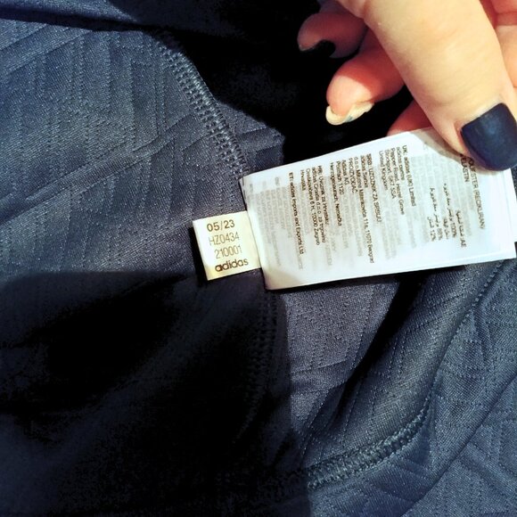 adidas DWR Quarter Zip Men's Golf Pullover Arctic Night Size XL - Picture 14 of 14